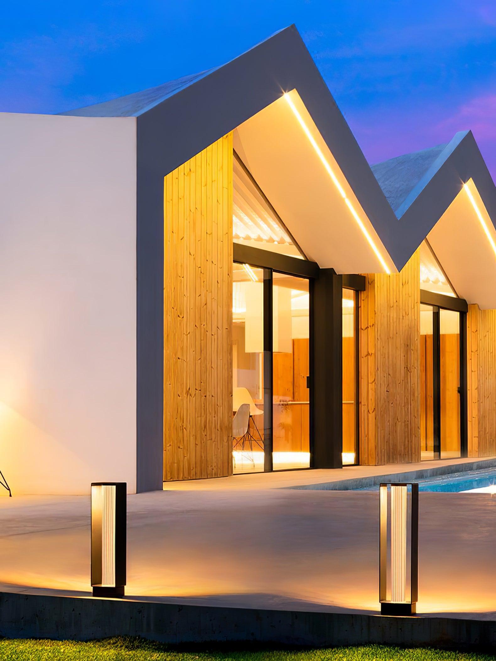 Frame Outdoor Post Lamp - Blowlighting