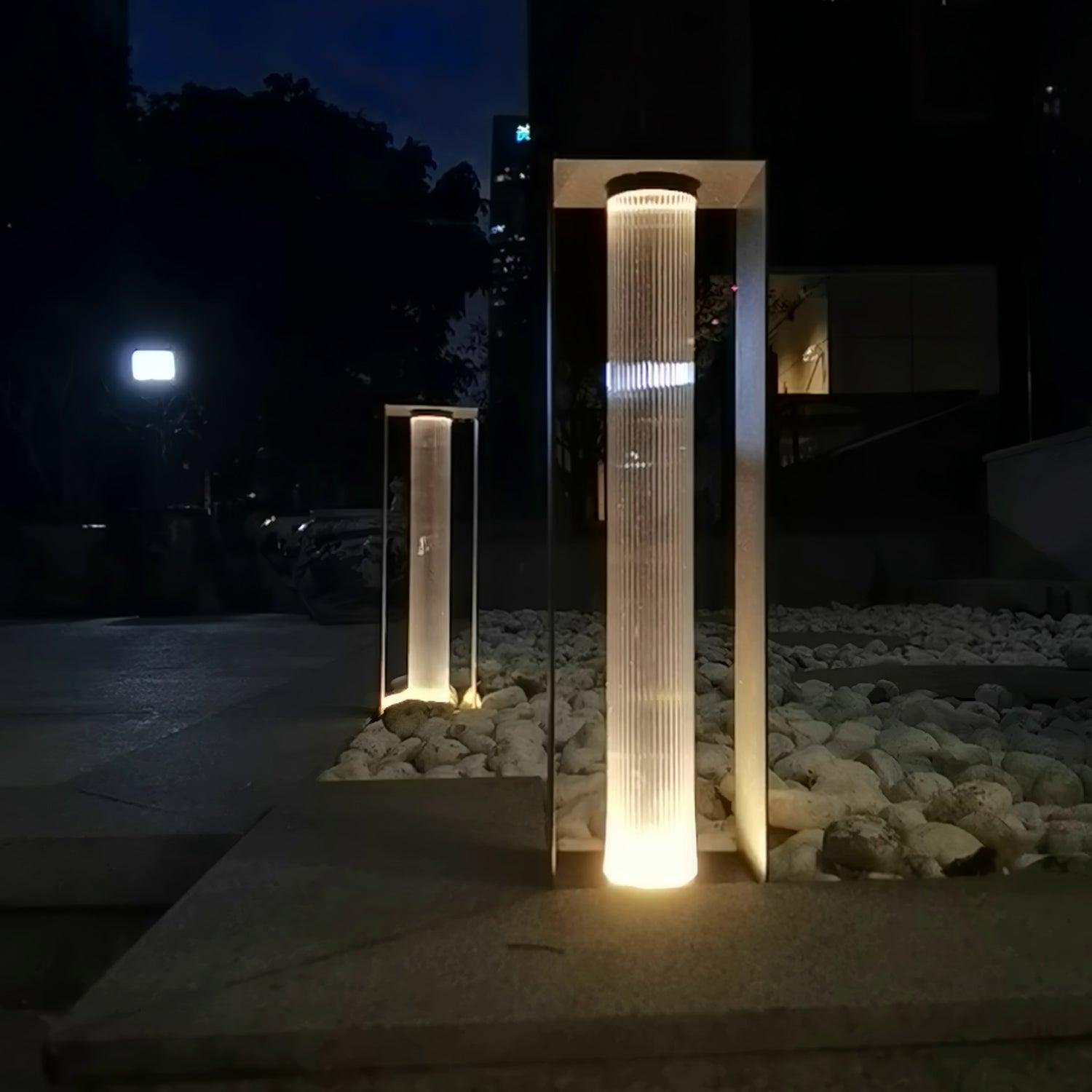 Frame Outdoor Post Lamp - Blowlighting