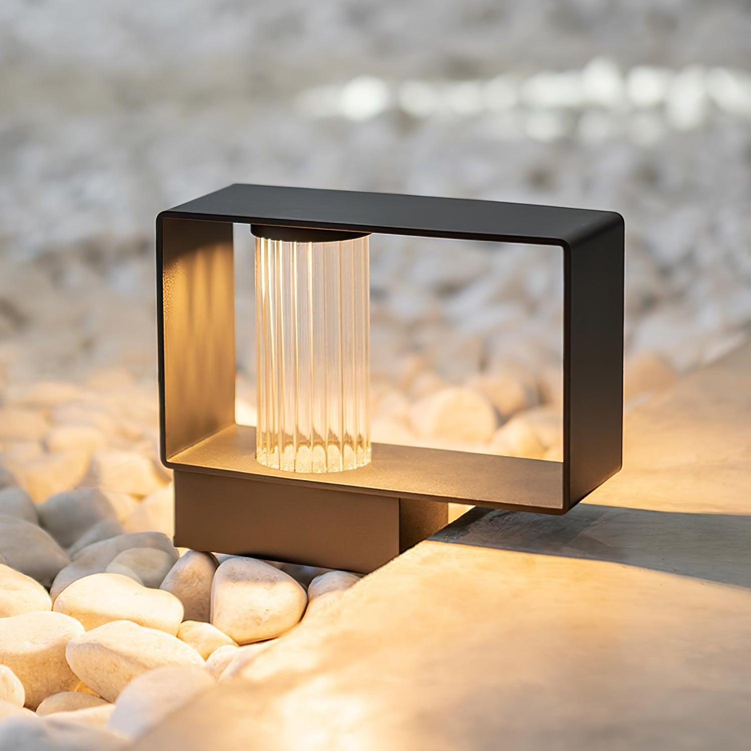 Frame Outdoor Post Lamp - Blowlighting