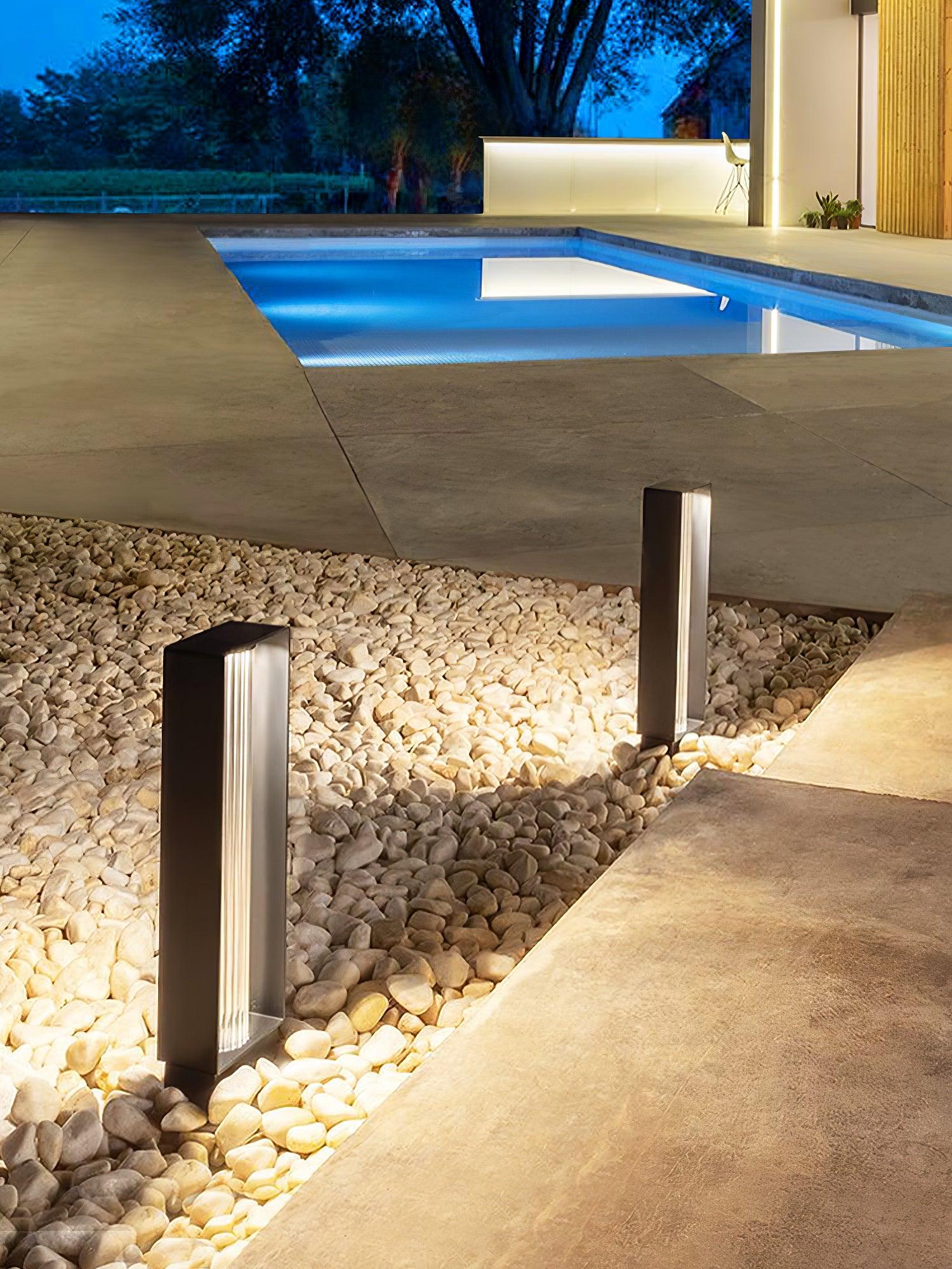Frame Outdoor Post Lamp - Blowlighting