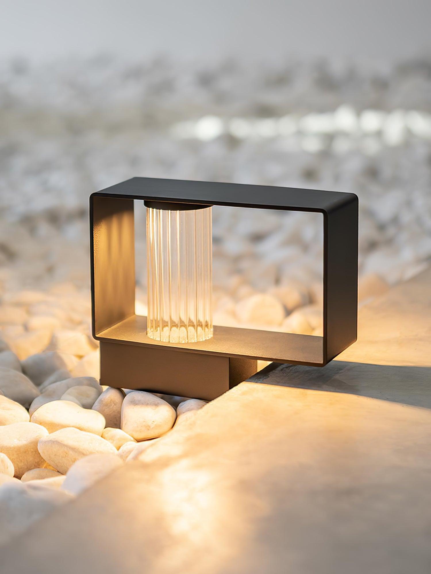 Frame Outdoor Post Lamp - Blowlighting