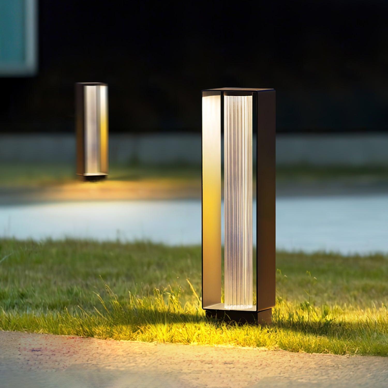 Frame Outdoor Post Lamp - Blowlighting