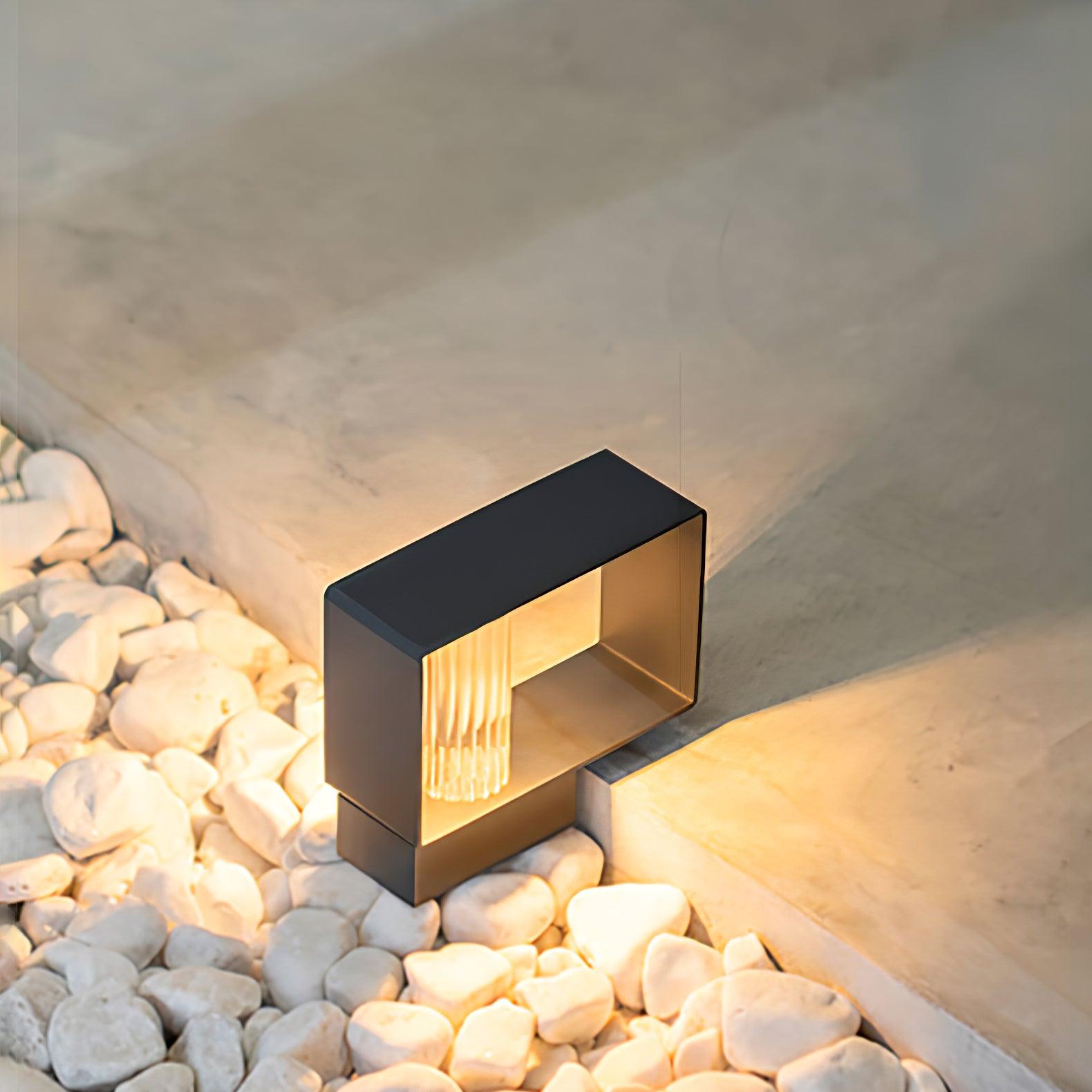 Frame Outdoor Post Lamp - Blowlighting