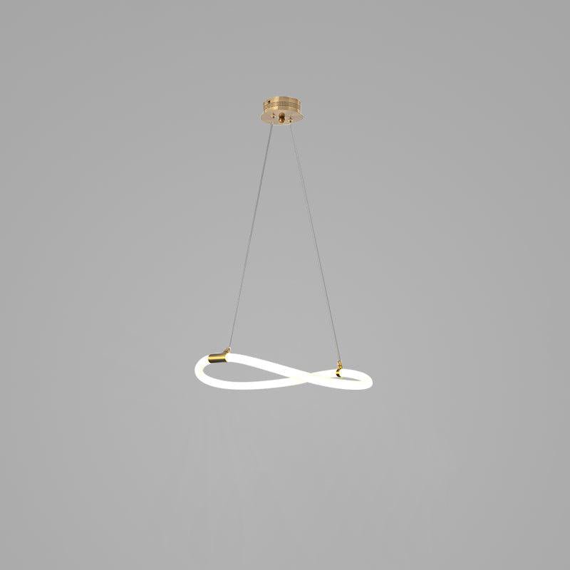 Flexible Linear Curve Chandelier - Blowlighting