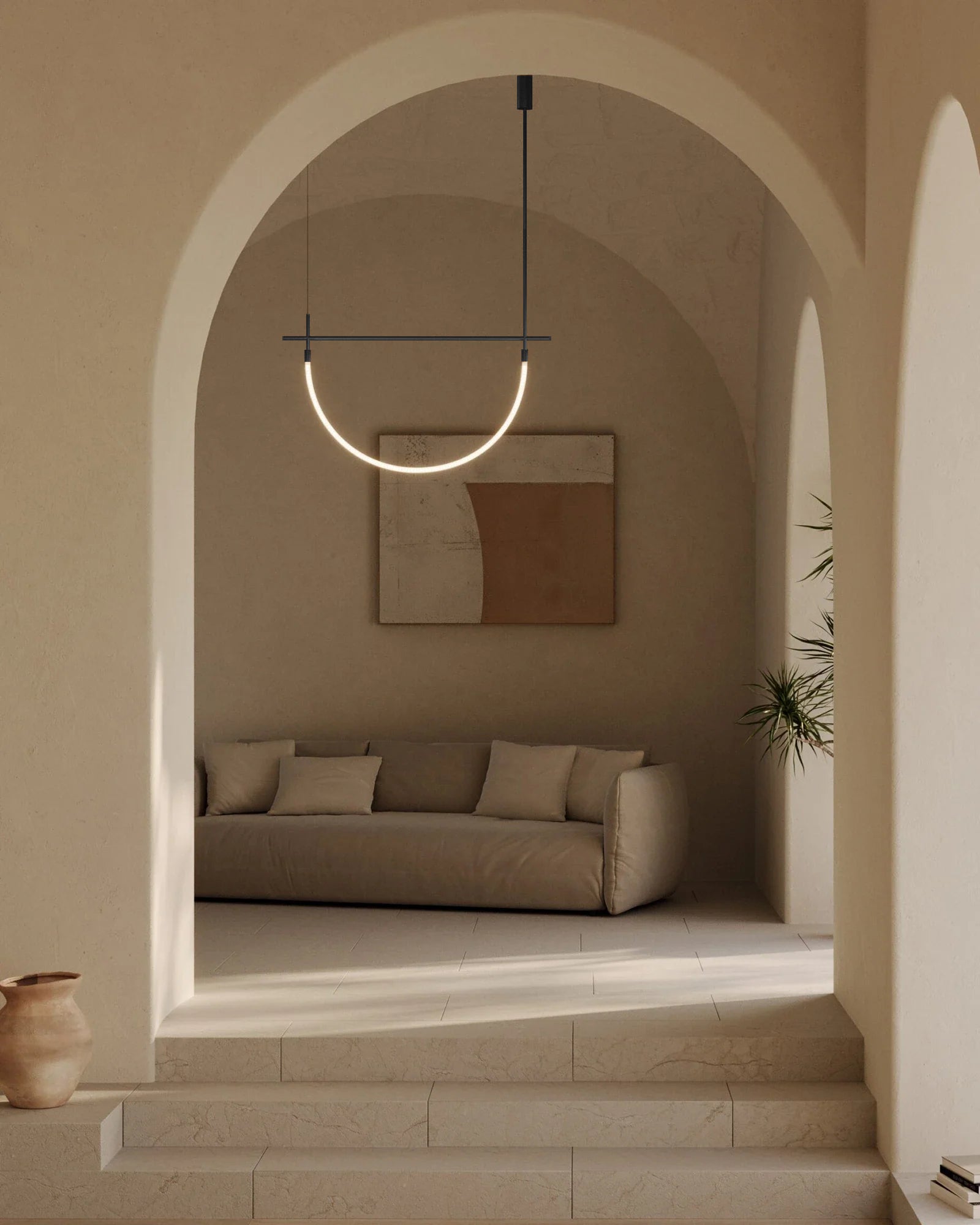 Freja Minimalist Silicone Pendant Light