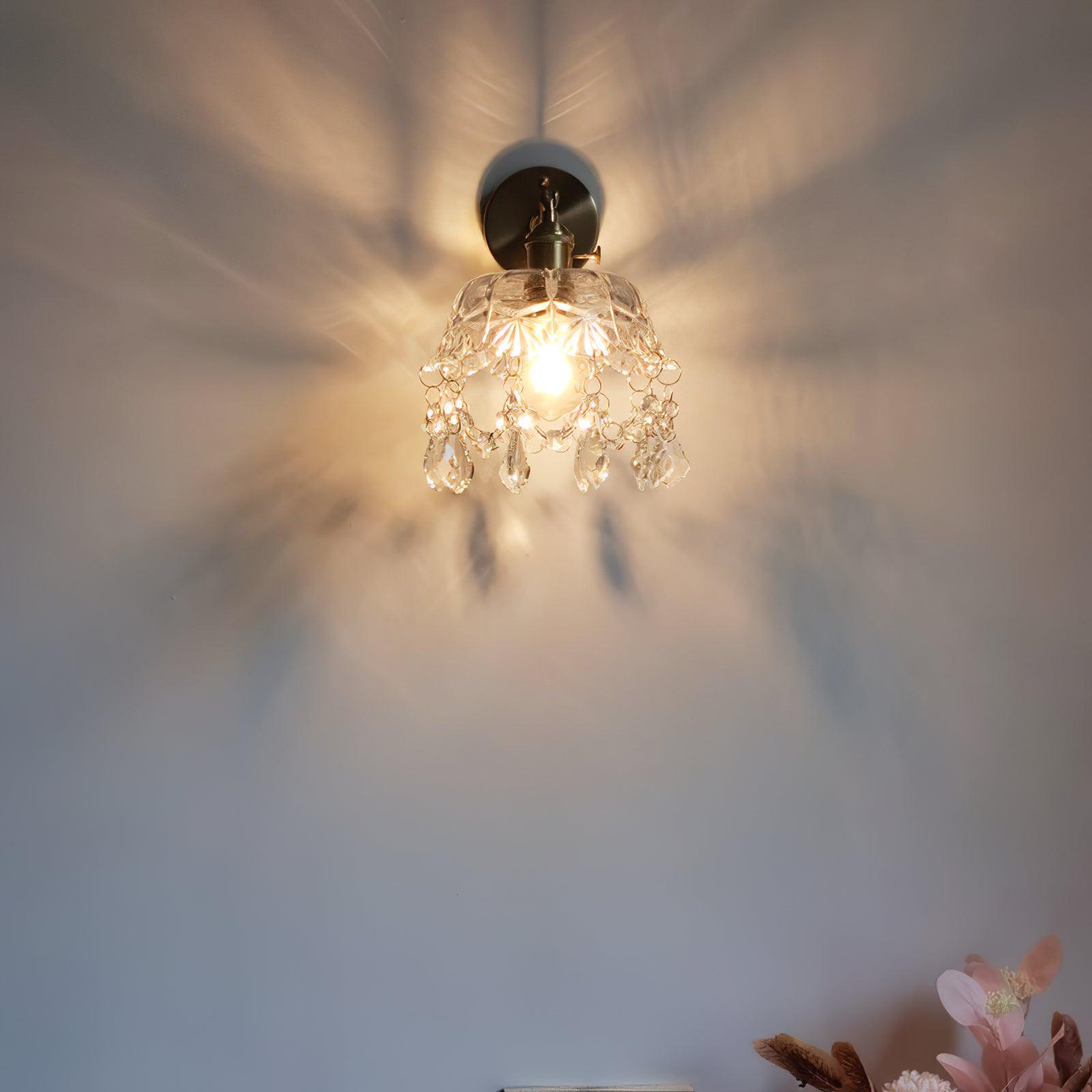 French Crystal Tassel Wall Light - Blowlighting