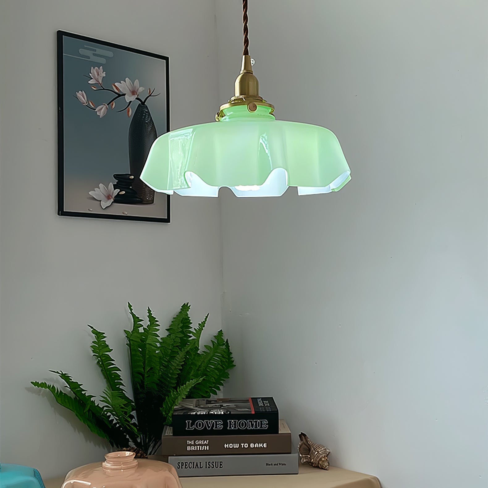 French Flower Pendant Light - Blowlighting