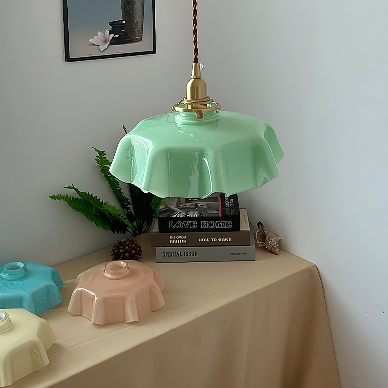 French Flower Pendant Light - Blowlighting