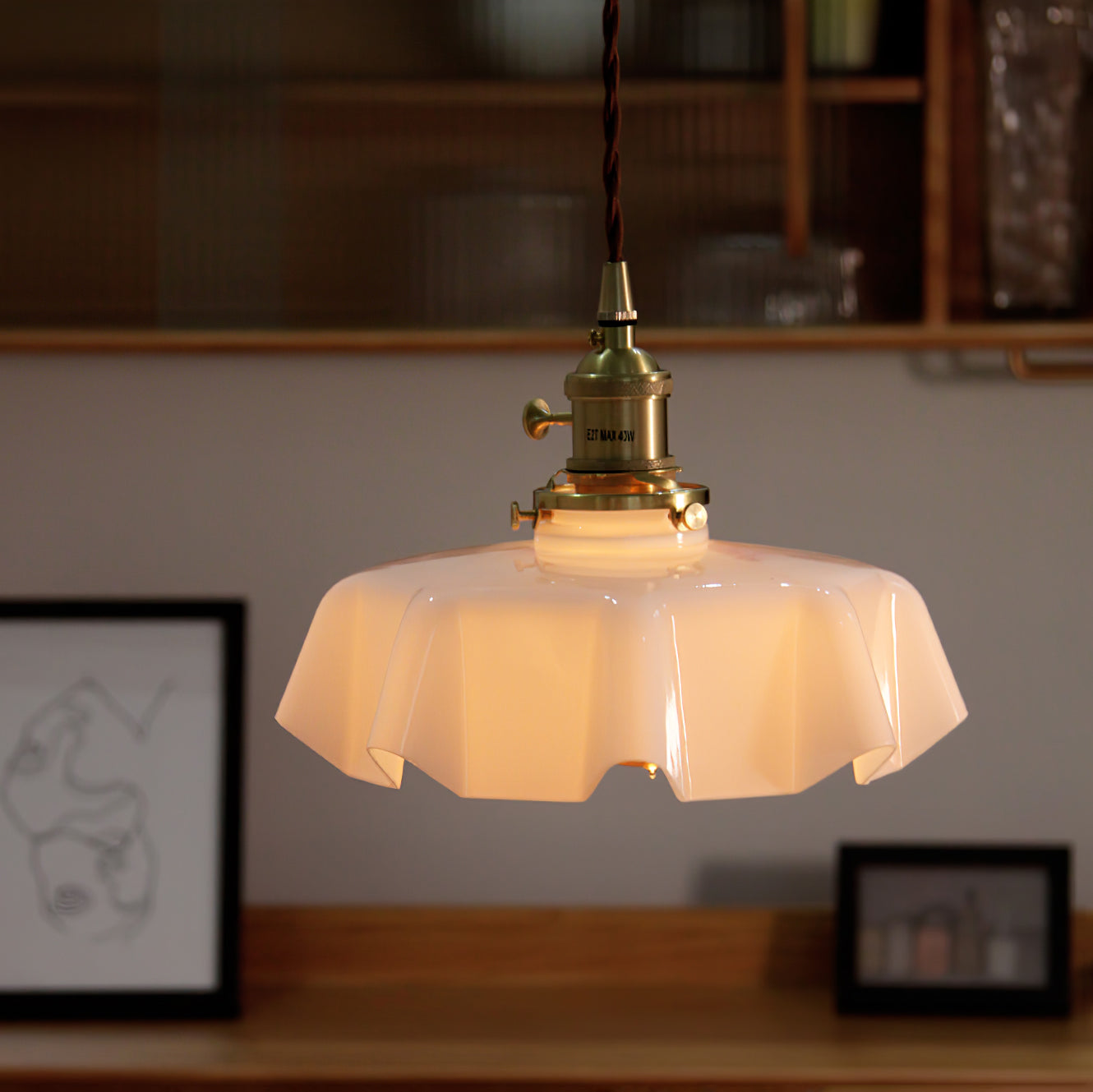 French Flower Pendant Light - Blowlighting