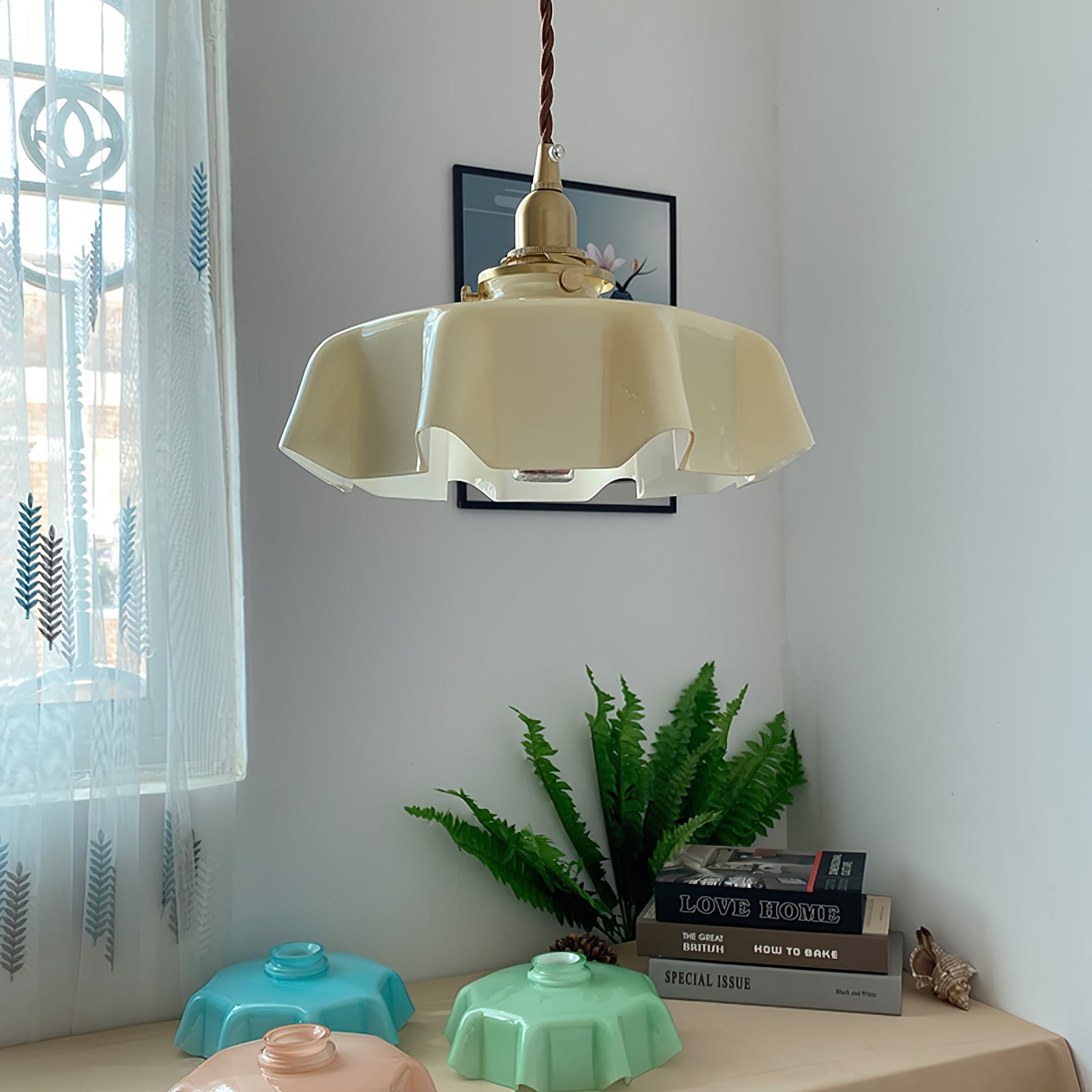 French Flower Pendant Light - Blowlighting