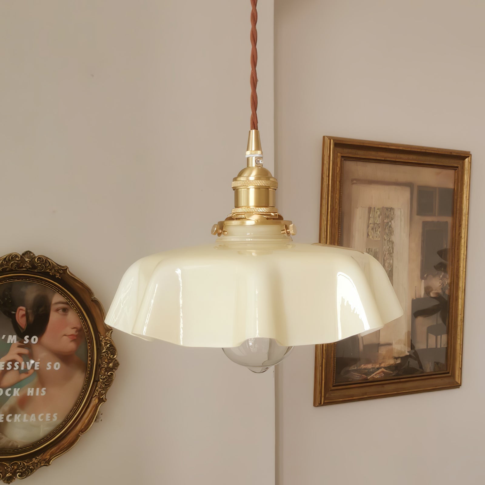 French Flower Pendant Light - Blowlighting