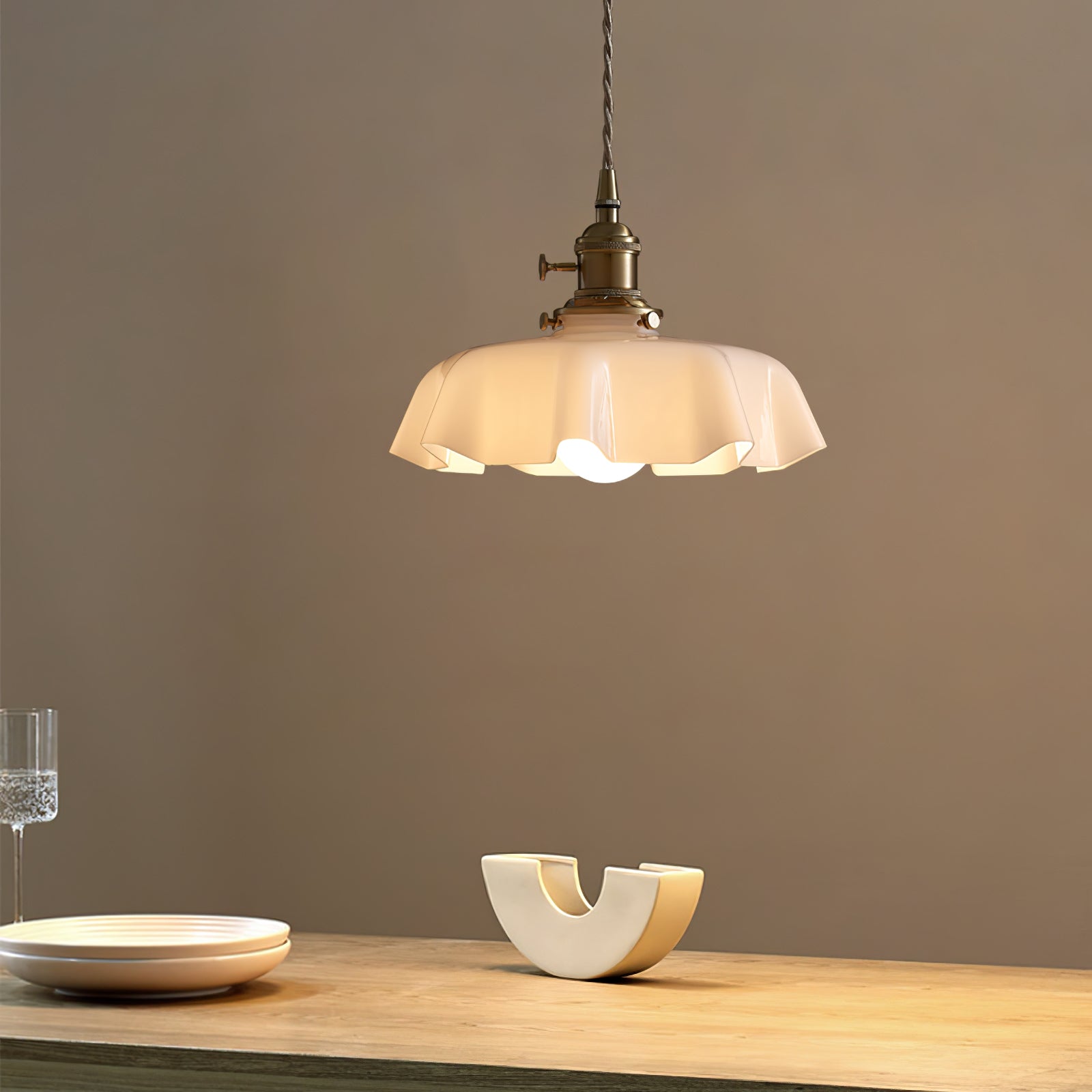 French Flower Pendant Light - Blowlighting