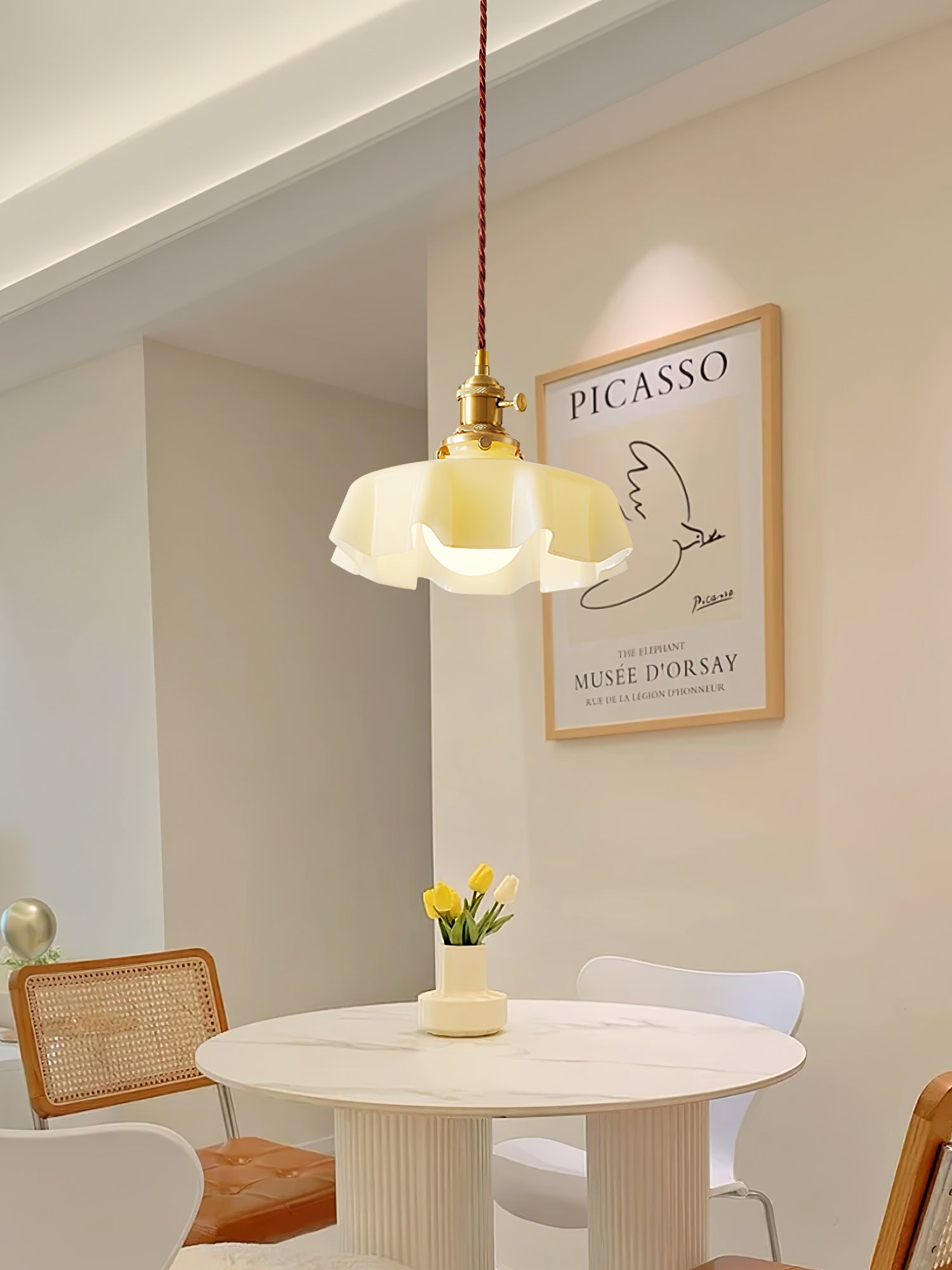 French Flower Pendant Light - Blowlighting