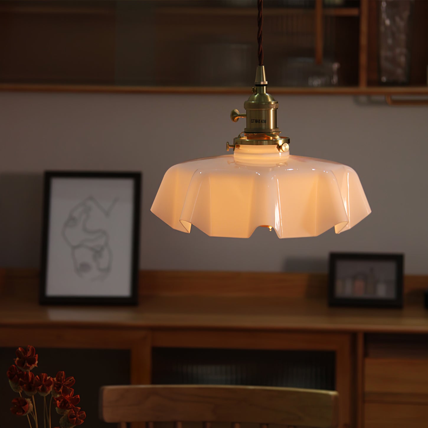 French Flower Pendant Light - Blowlighting