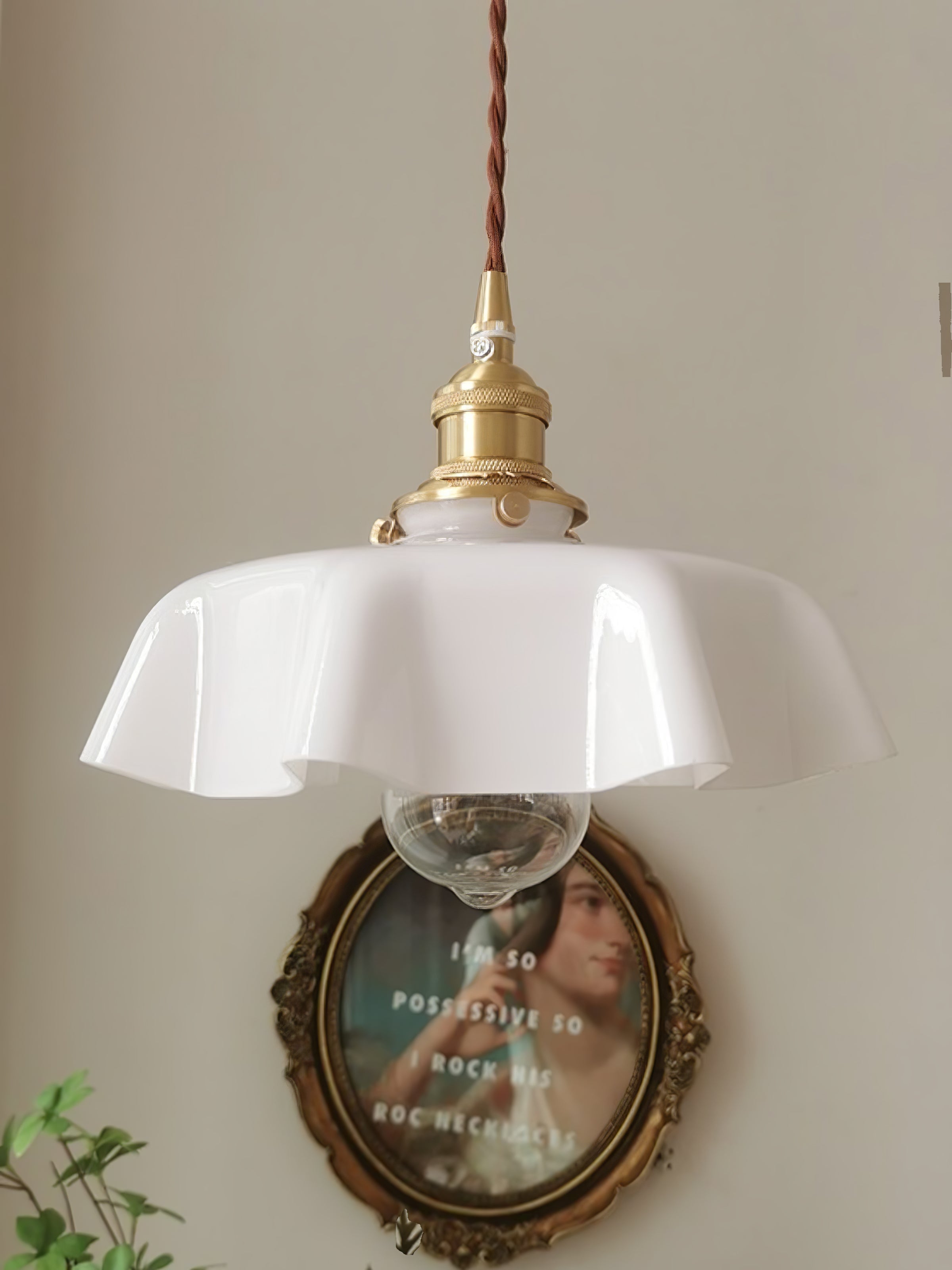 French Flower Pendant Light - Blowlighting