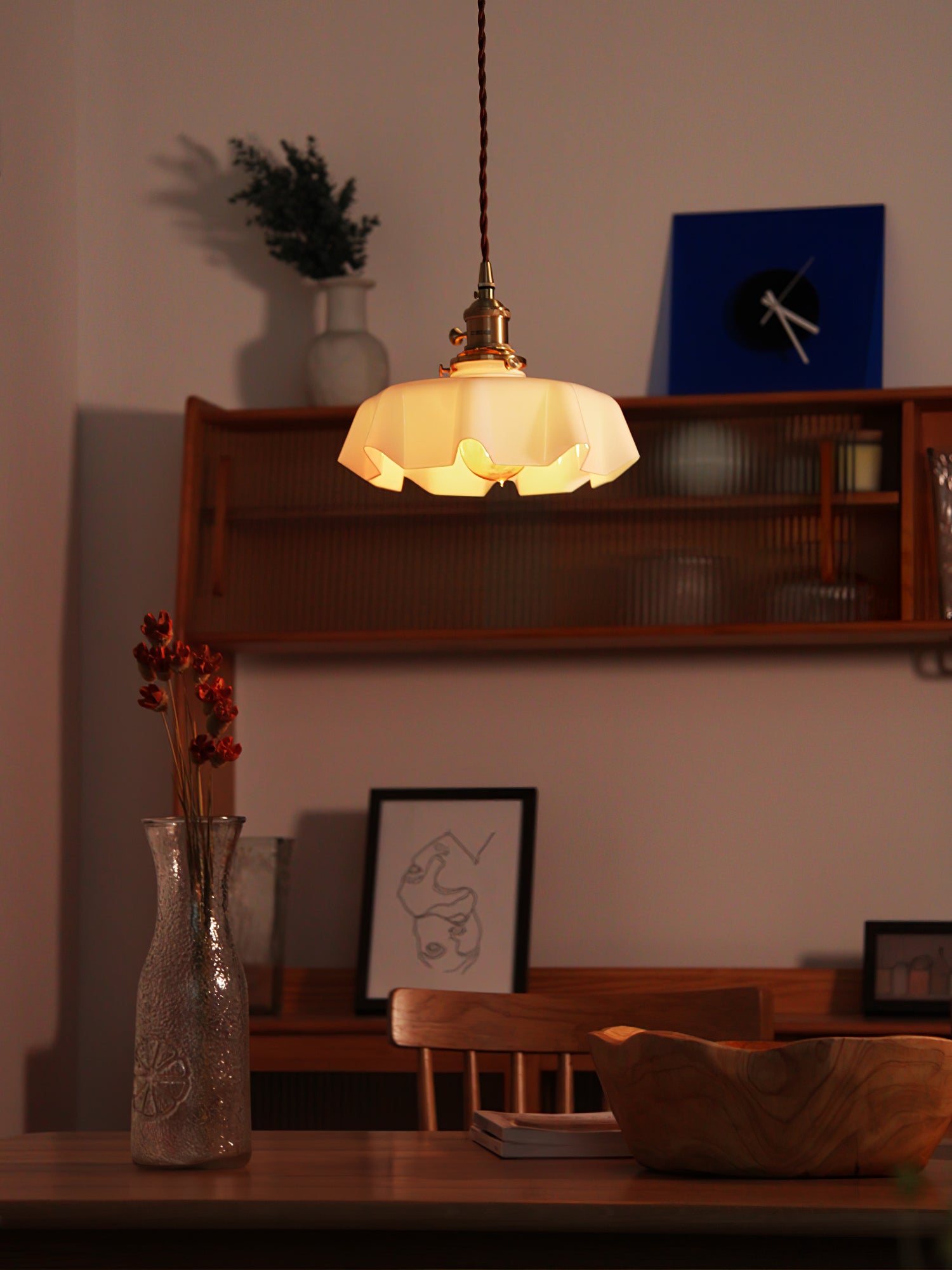 French Flower Pendant Light - Blowlighting