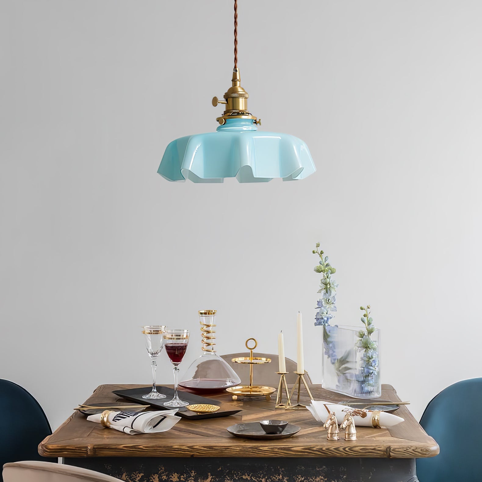 French Flower Pendant Light - Blowlighting