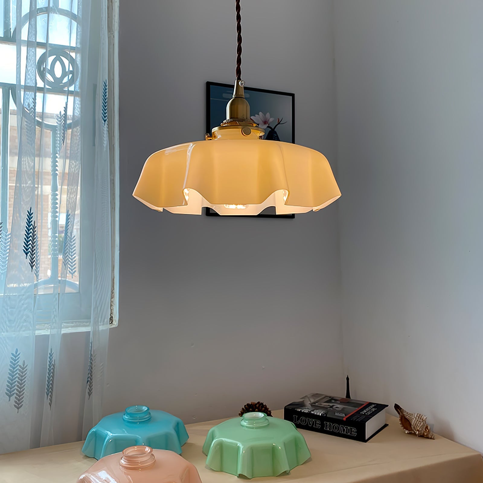 French Flower Pendant Light - Blowlighting