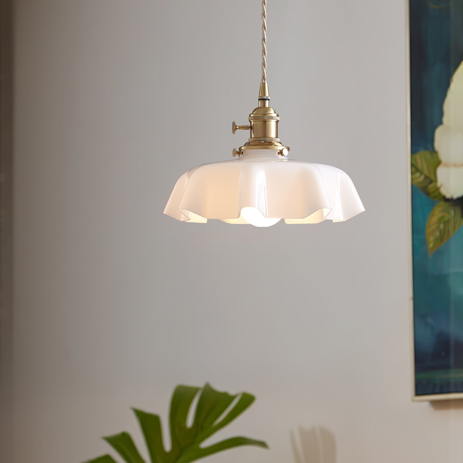 French Flower Pendant Light - Blowlighting