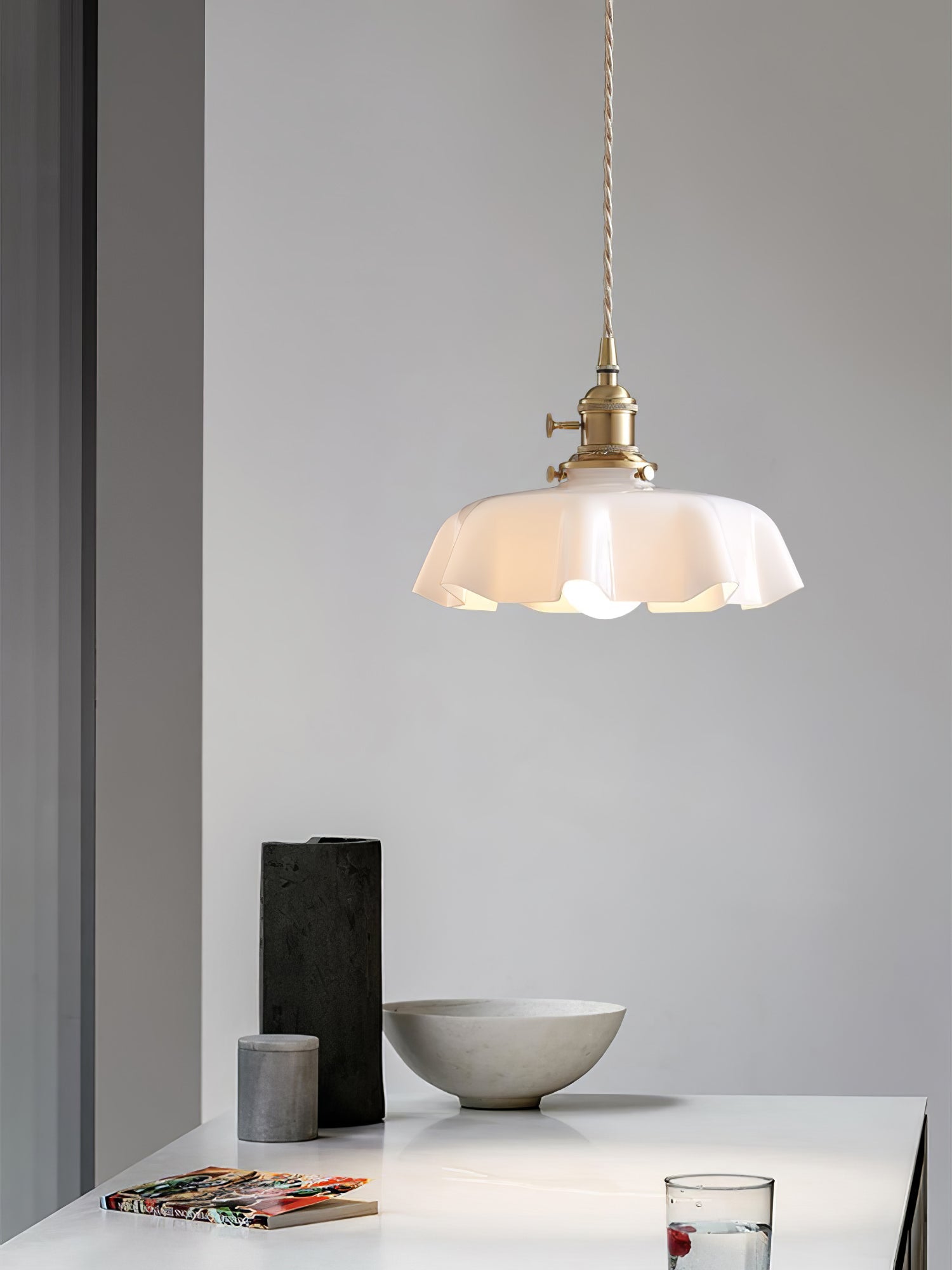 French Flower Pendant Light - Blowlighting