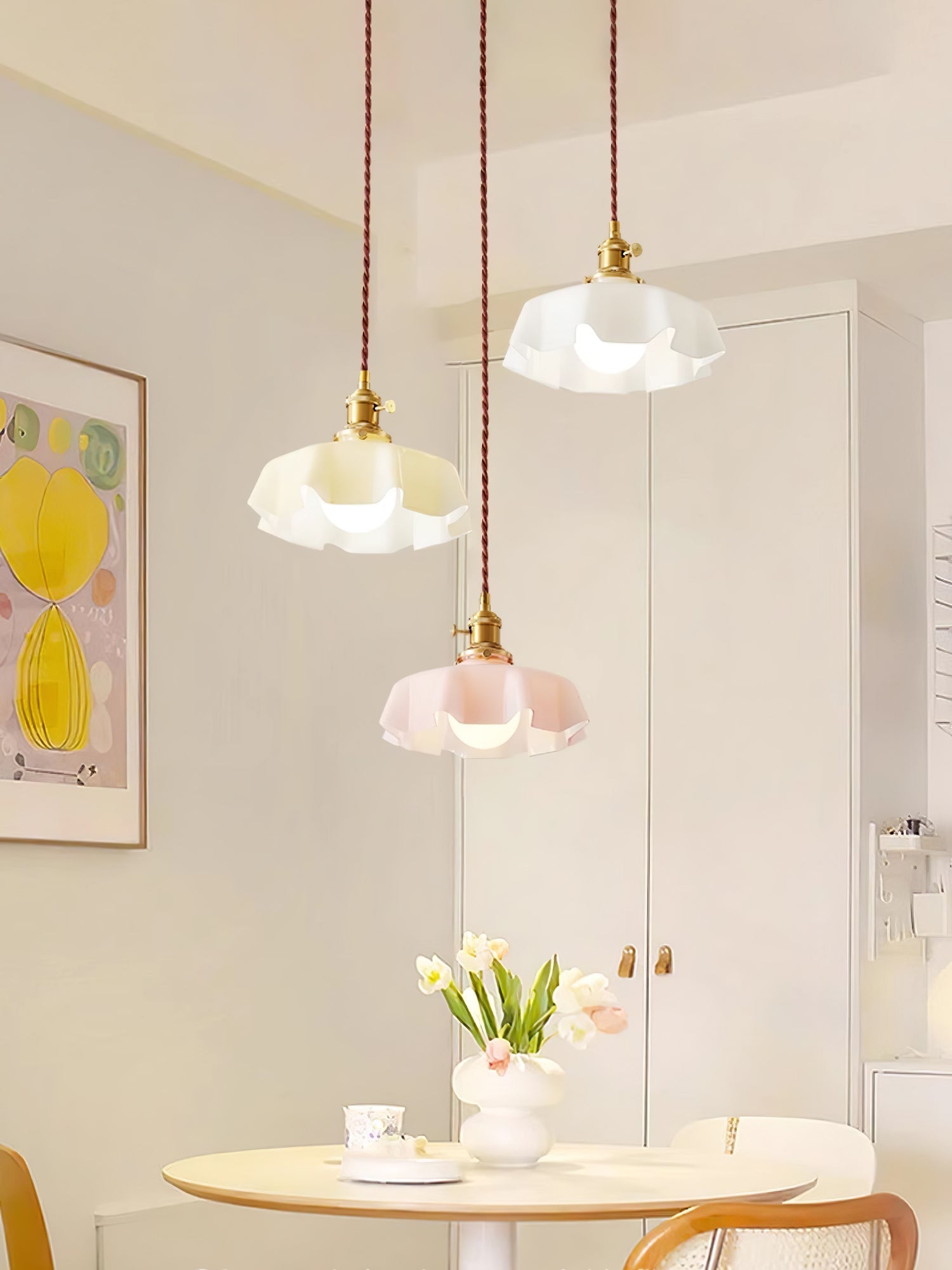 French Flower Pendant Light - Blowlighting