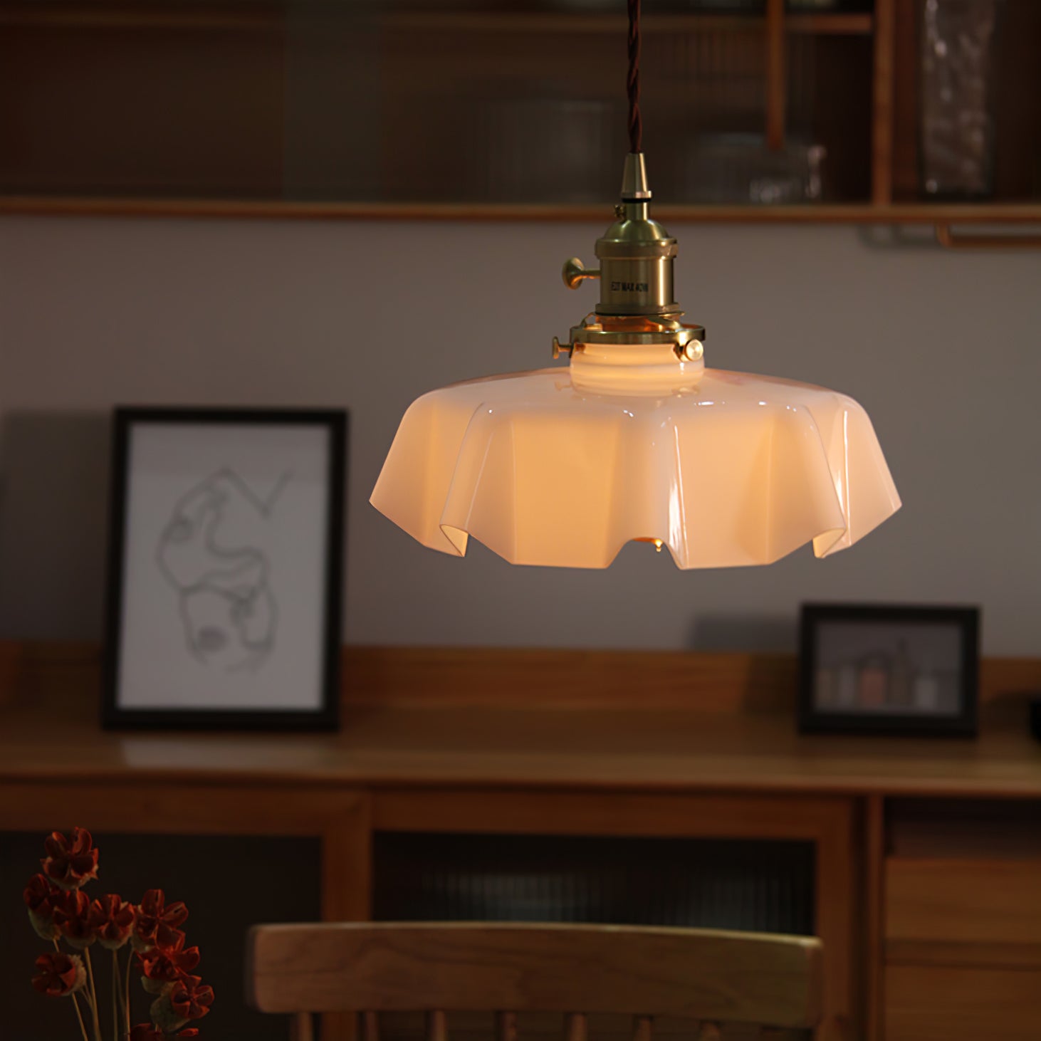French Flower Pendant Light - Blowlighting