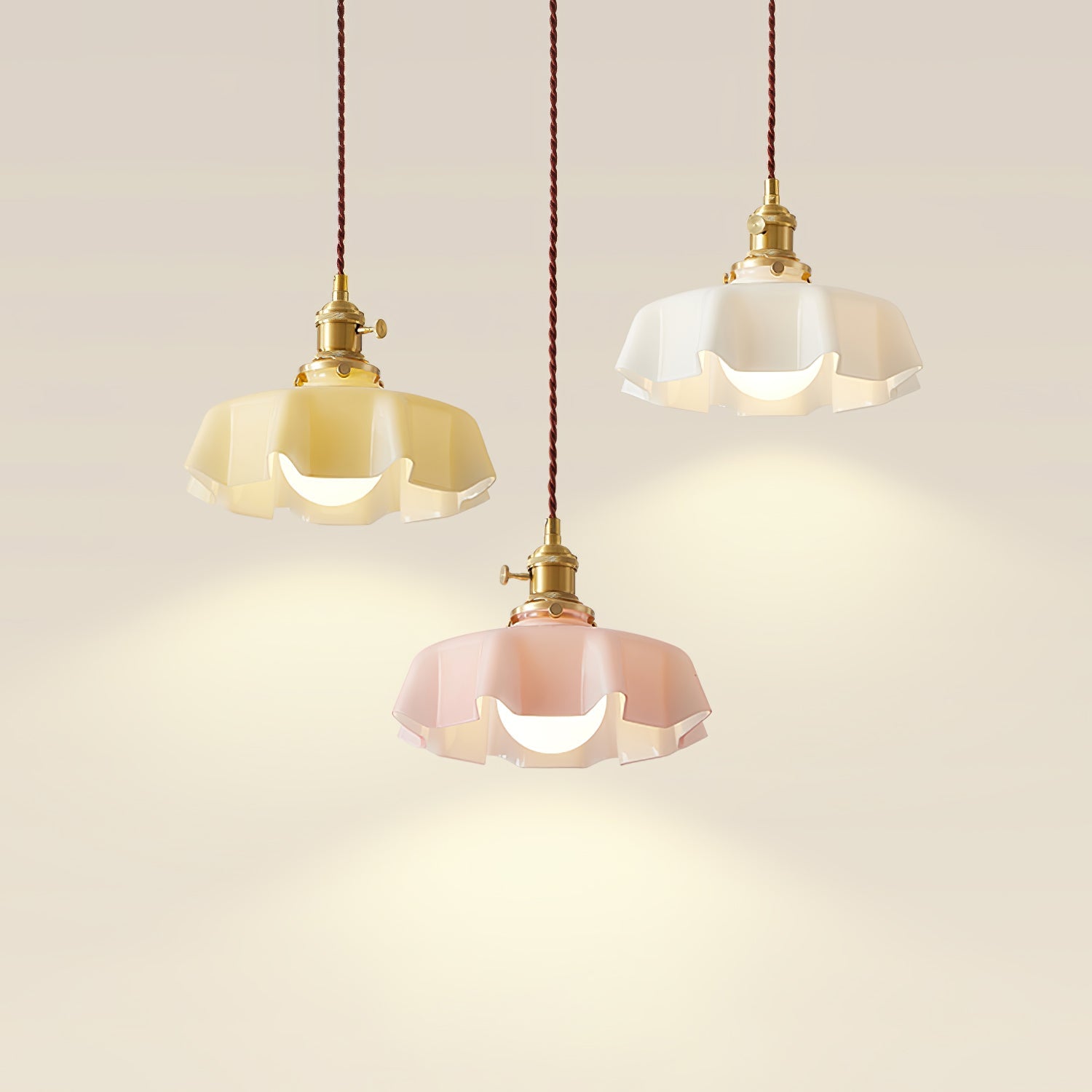 French Flower Pendant Light - Blowlighting