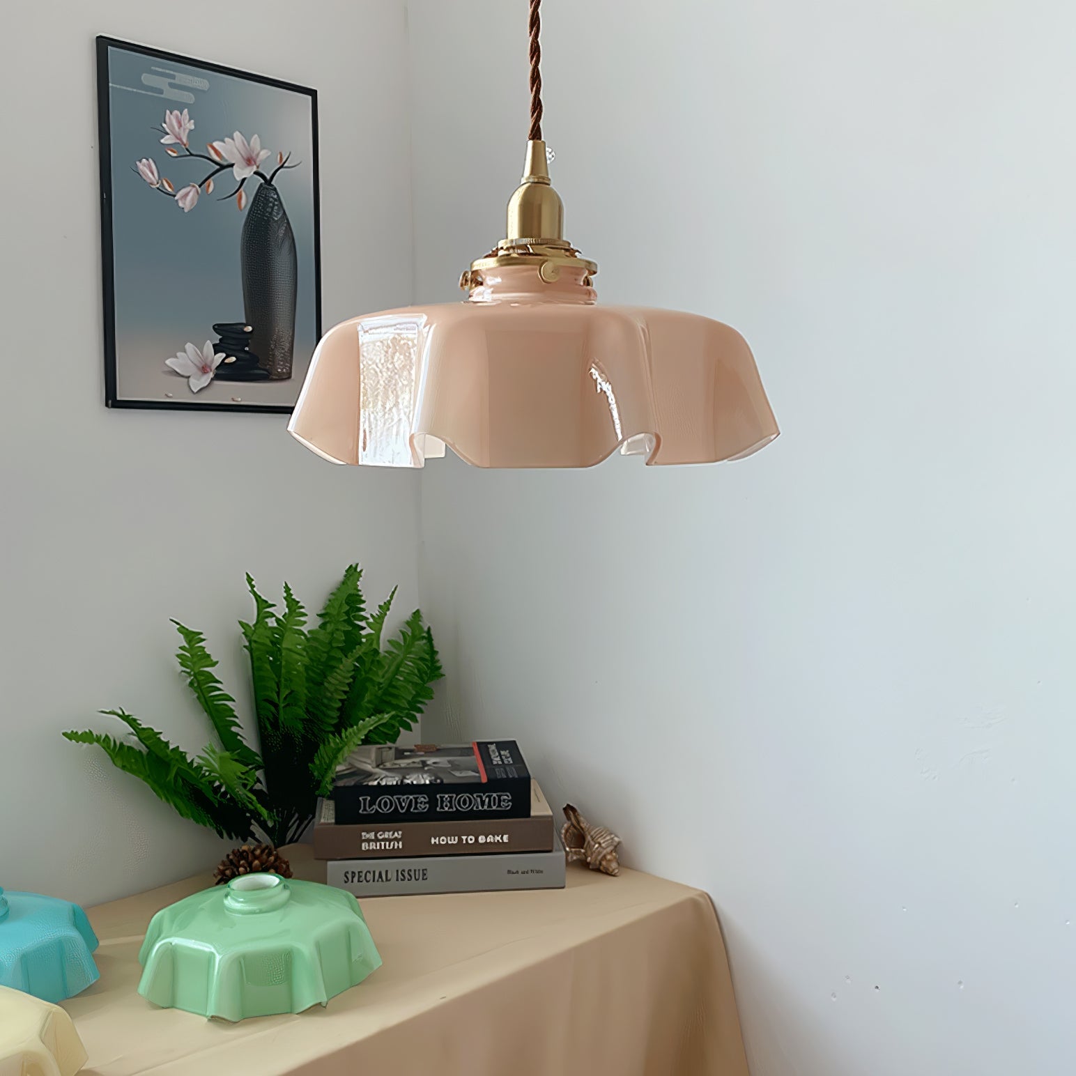 French Flower Pendant Light - Blowlighting
