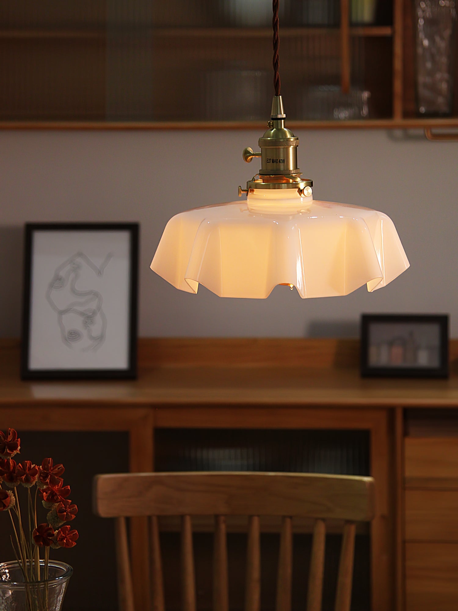 French Flower Pendant Light - Blowlighting