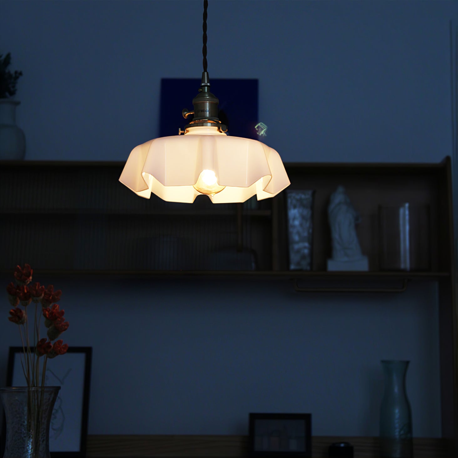 French Flower Pendant Light - Blowlighting