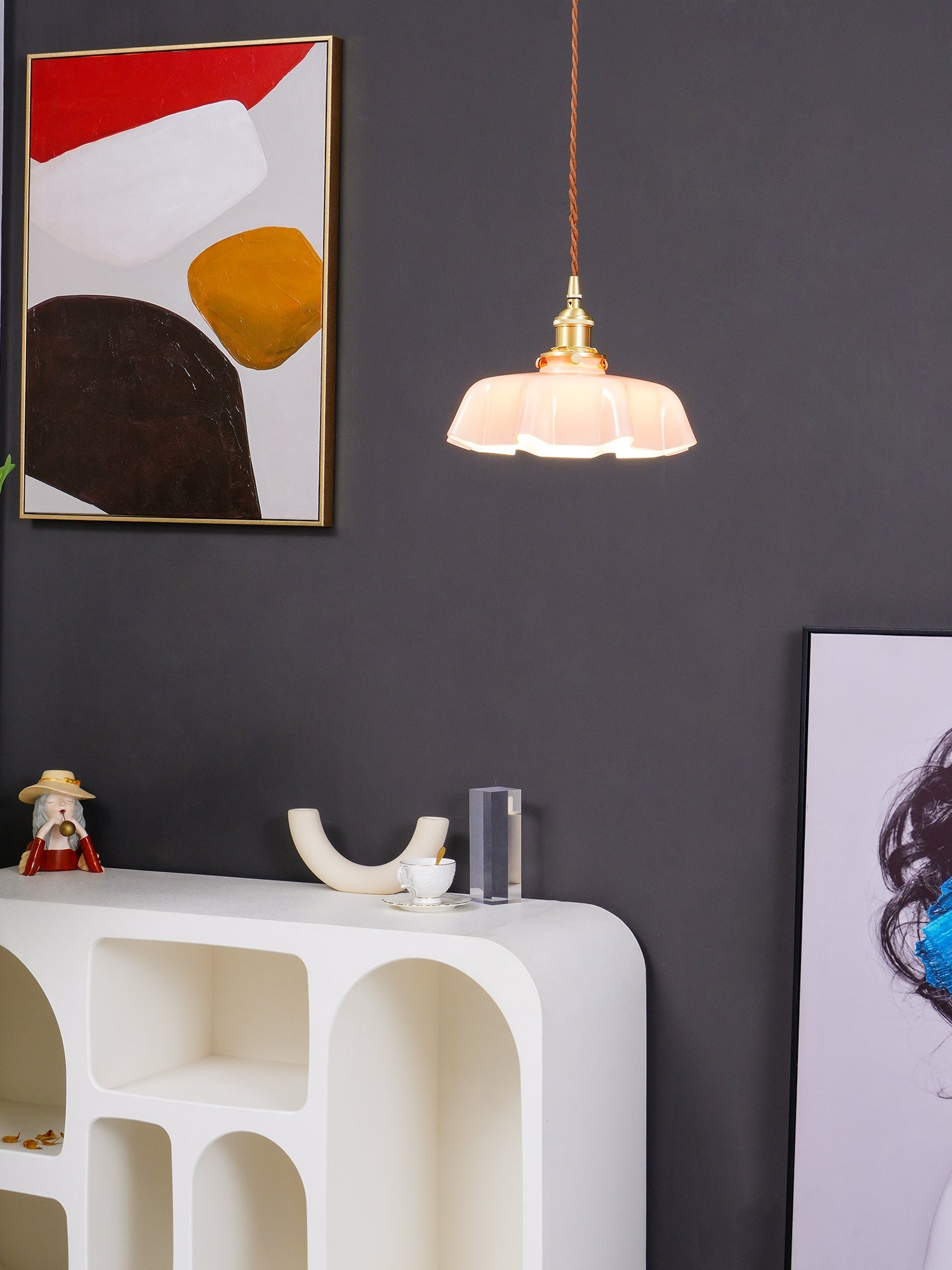 French Flower Pendant Light - Blowlighting