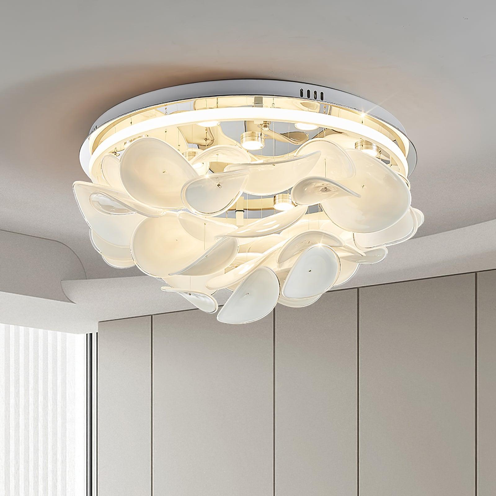 French Radici Petal Ceiling Lamp - Blowlighting