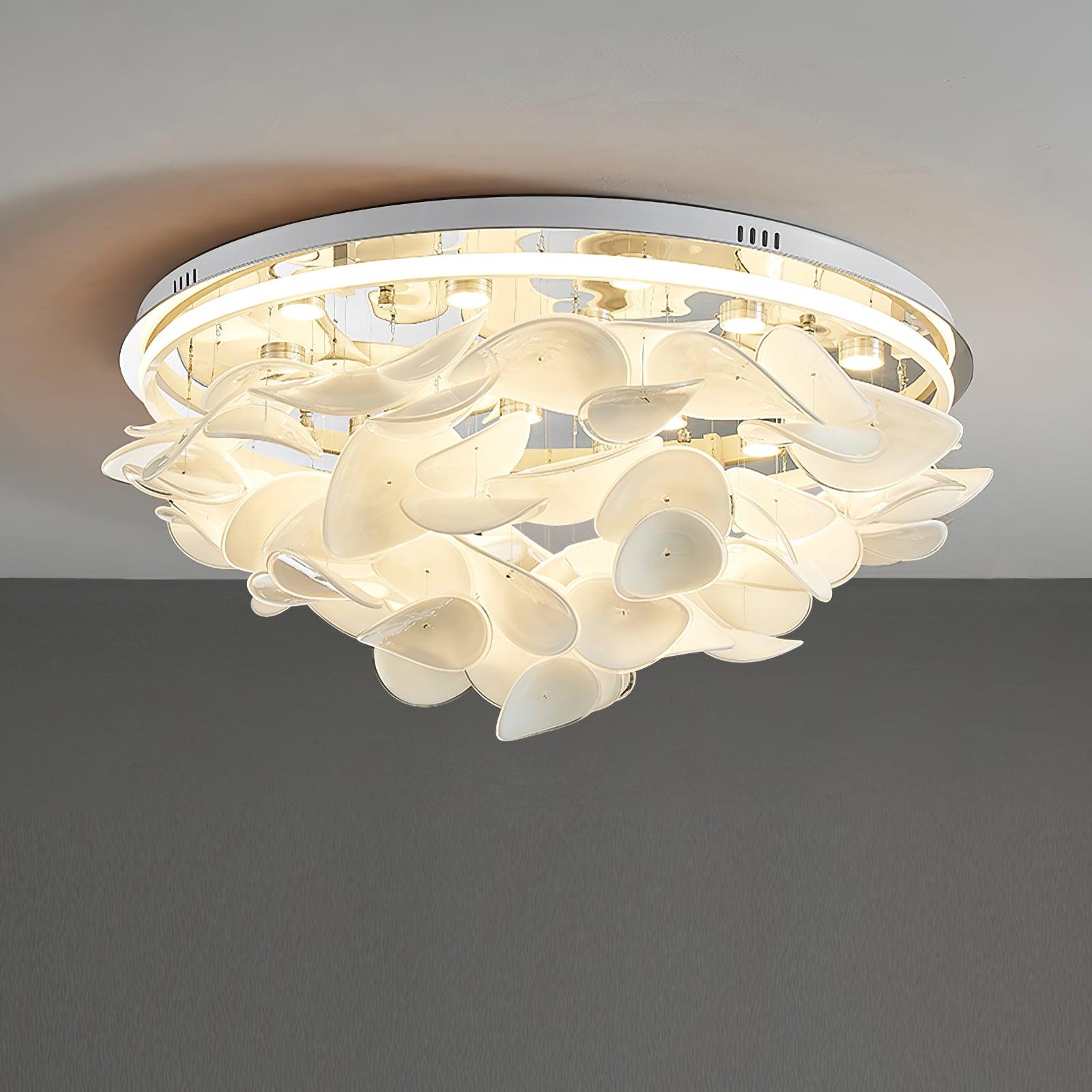 French Radici Petal Ceiling Lamp - Blowlighting