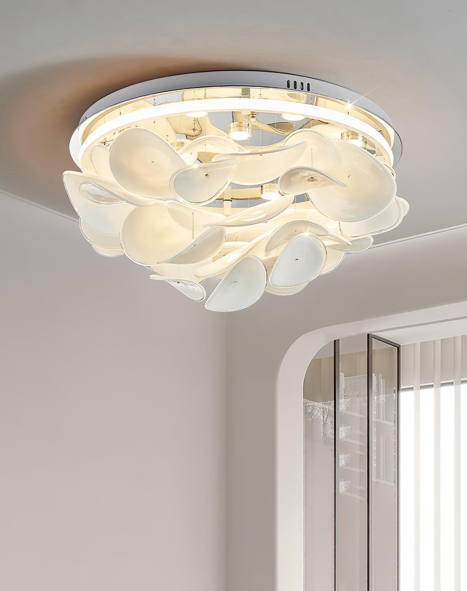 French Radici Petal Ceiling Lamp - Blowlighting