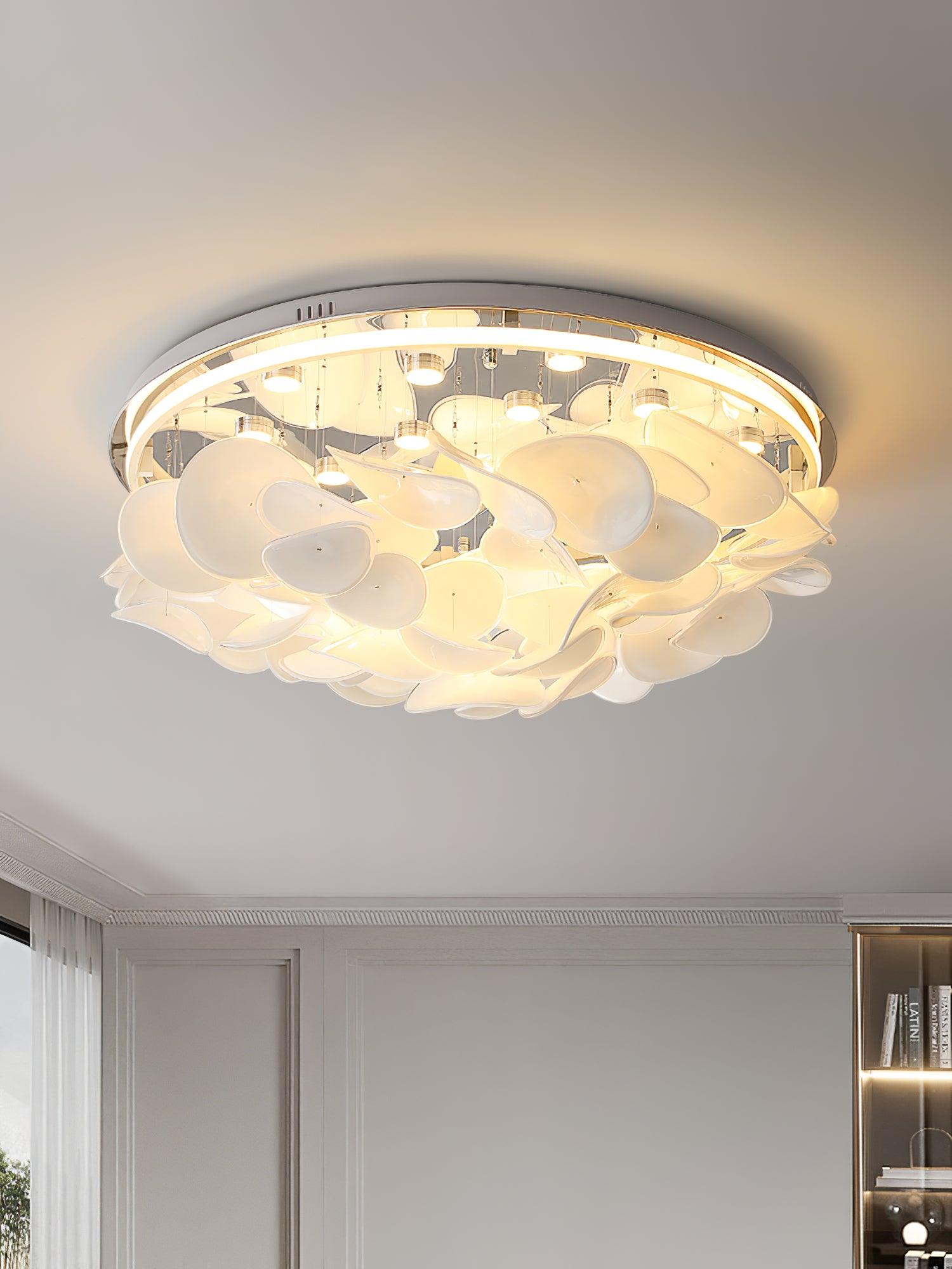 French Radici Petal Ceiling Lamp - Blowlighting