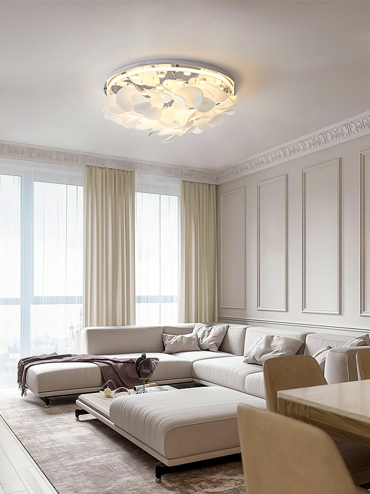French Radici Petal Ceiling Lamp - Blowlighting