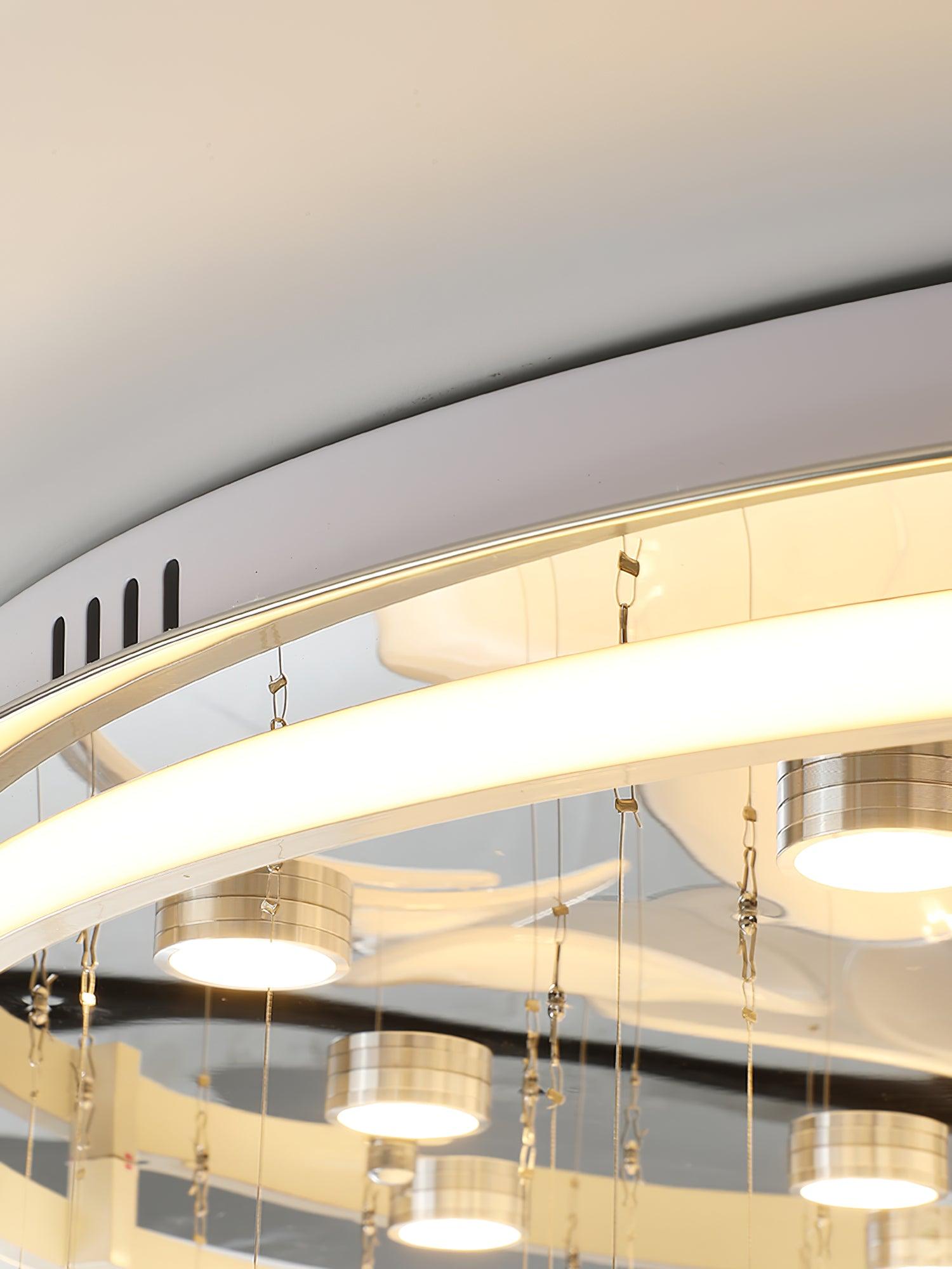 French Radici Petal Ceiling Lamp - Blowlighting