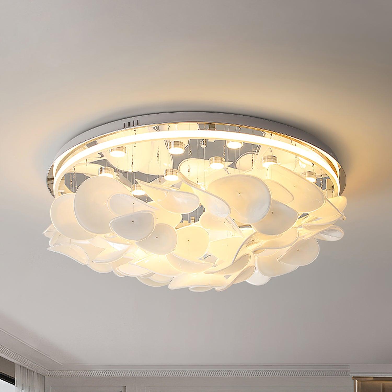 French Radici Petal Ceiling Lamp - Blowlighting