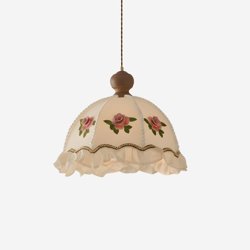 Frillia Vintage Fabric Pendant Light