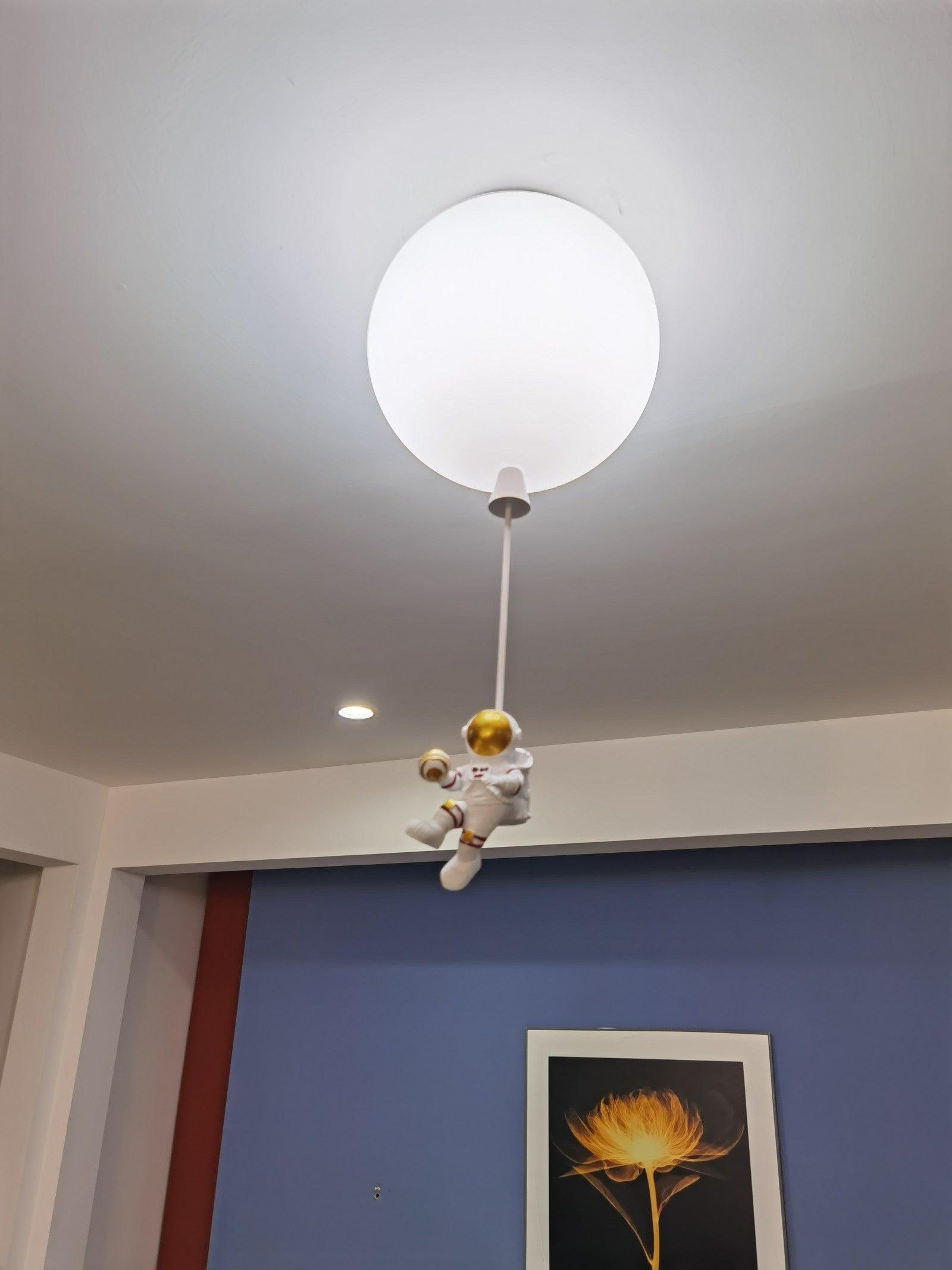 Frosted Balloon Ceiling Light - Blowlighting
