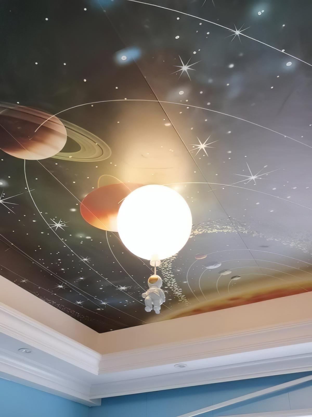 Frosted Balloon Ceiling Light - Blowlighting
