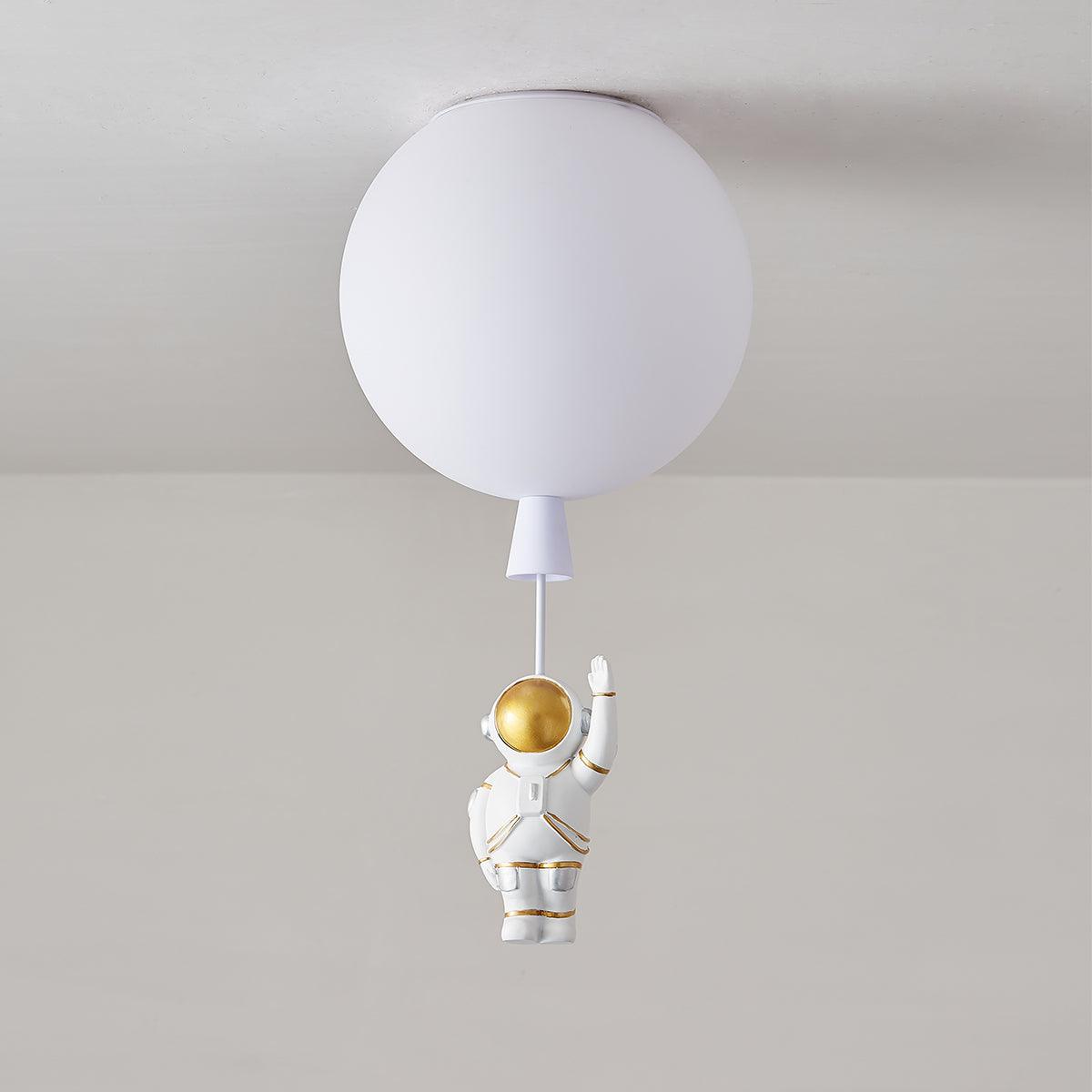 Frosted Balloon Ceiling Light - Blowlighting