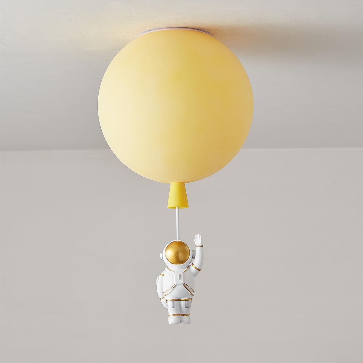 Frosted Balloon Ceiling Light - Blowlighting