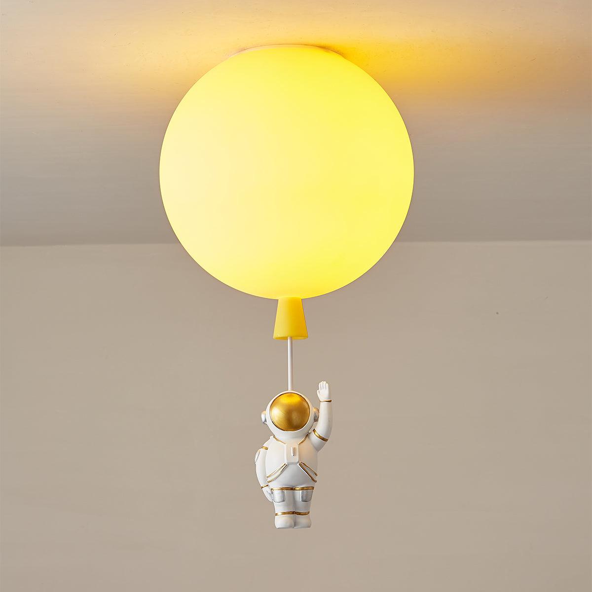 Frosted Balloon Ceiling Light - Blowlighting