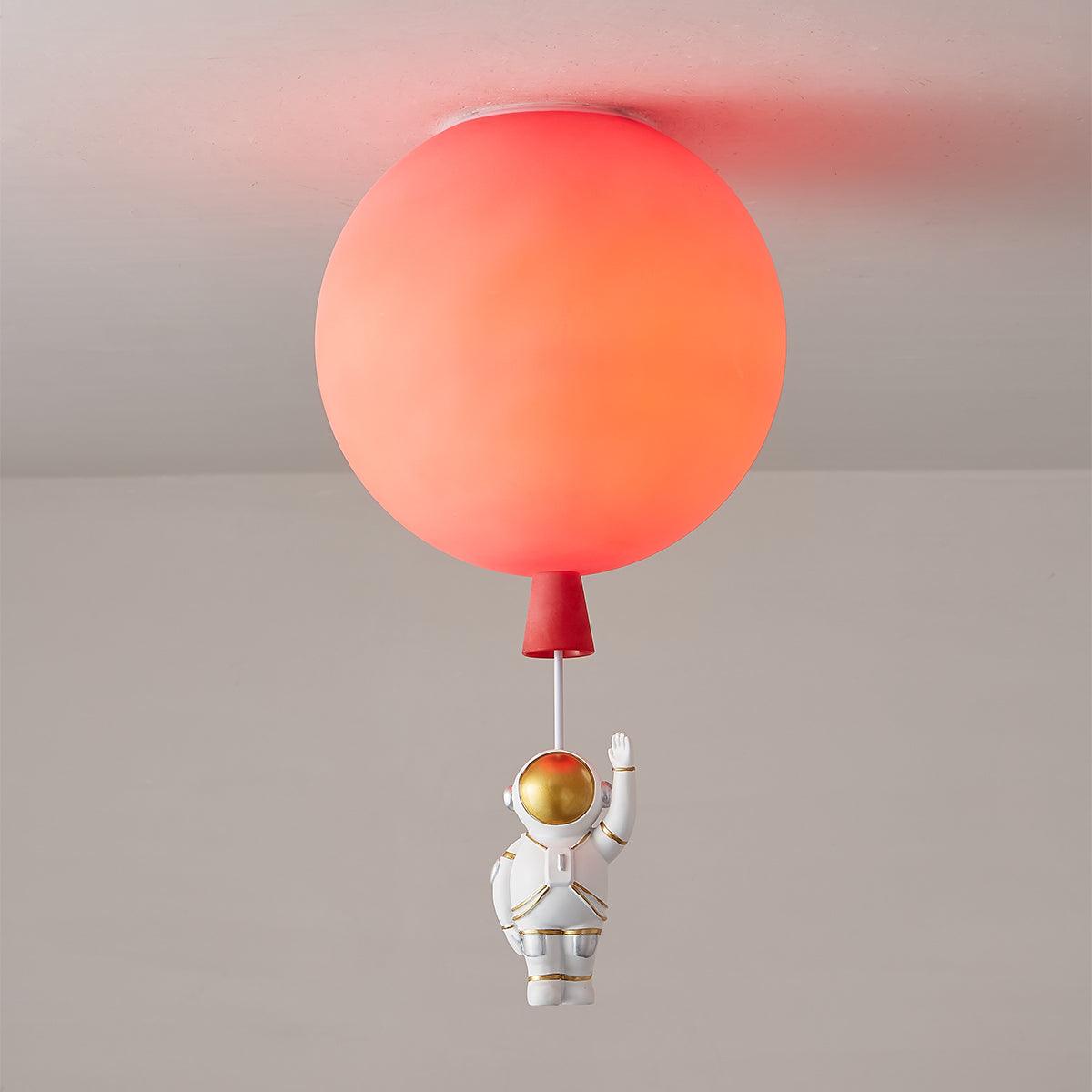 Frosted Balloon Ceiling Light - Blowlighting