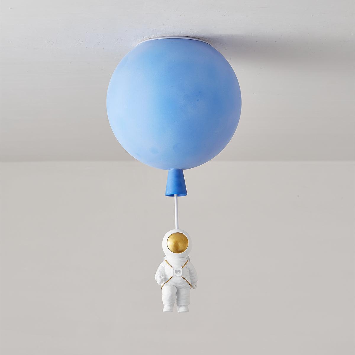Frosted Balloon Ceiling Light - Blowlighting