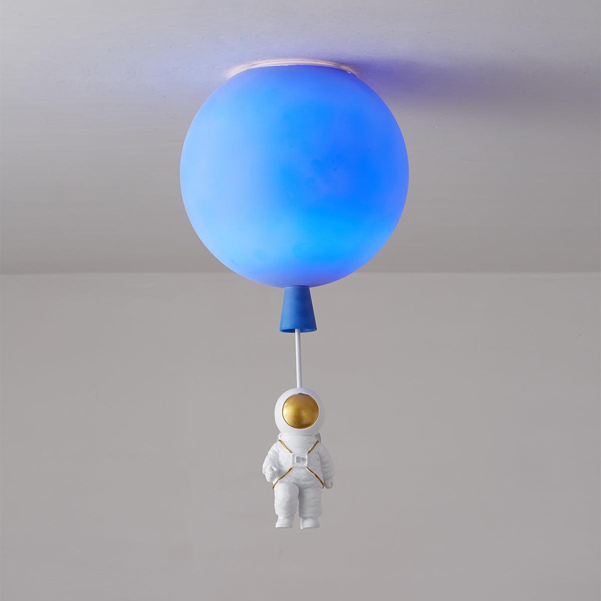 Frosted Balloon Ceiling Light - Blowlighting