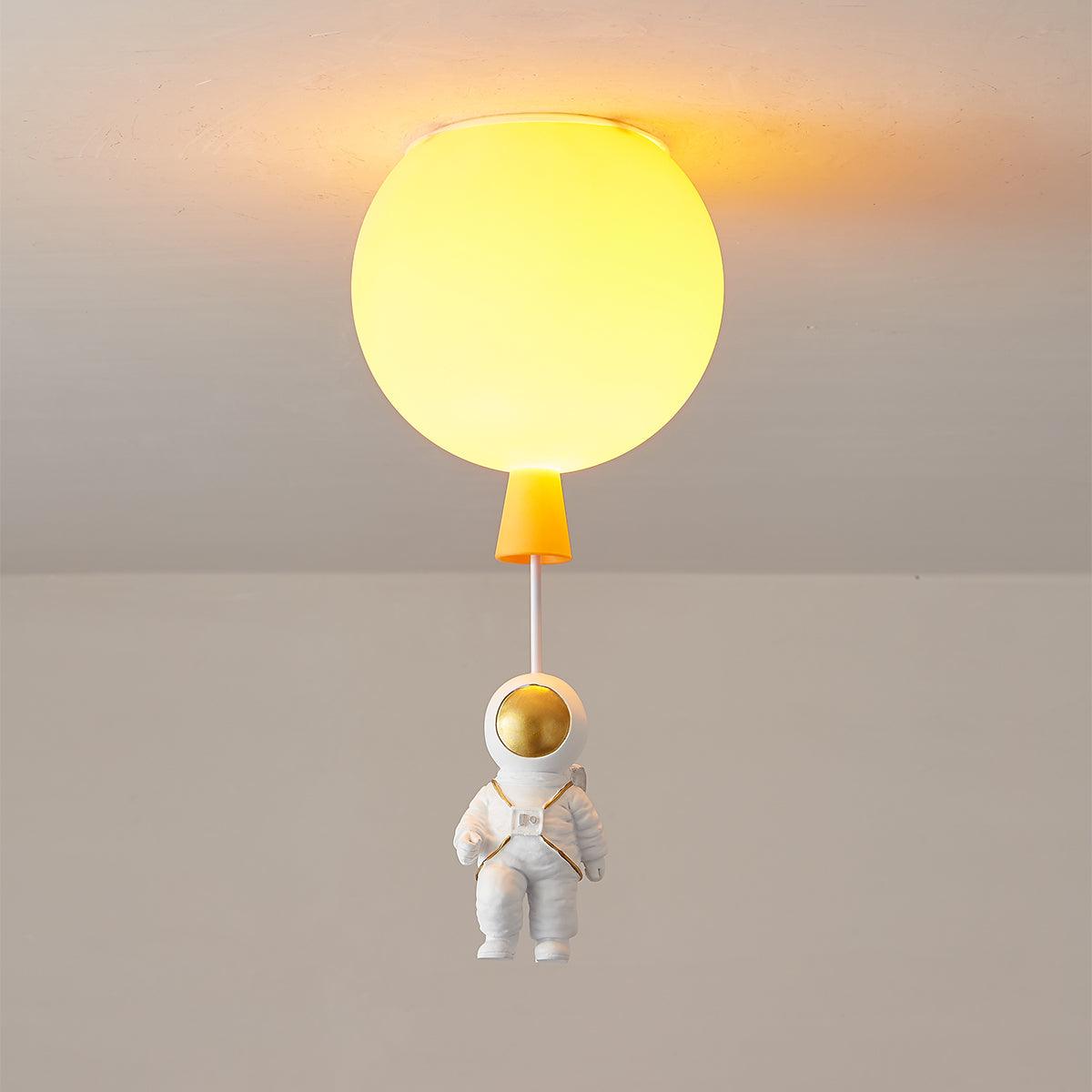 Frosted Balloon Ceiling Light - Blowlighting