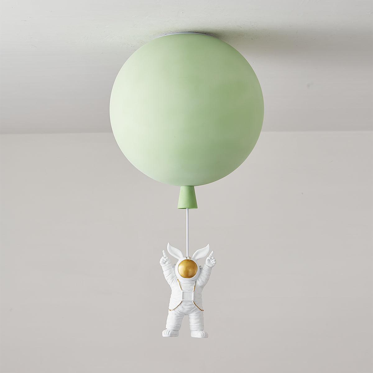 Frosted Balloon Ceiling Light - Blowlighting