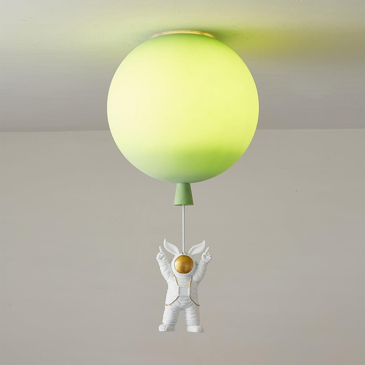Frosted Balloon Ceiling Light - Blowlighting
